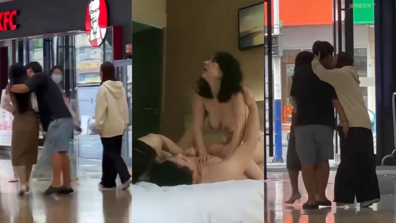 湛江市广购连锁超市太子爷 罗昀 穿拖鞋带两女逛街 哄完这个那个又要亲亲