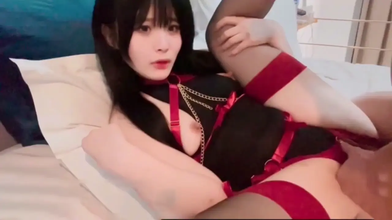 黑丝旗袍中式情趣 三个视角表情 姿势 结合处全都到位