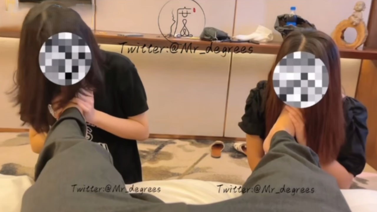 一次调教两只母狗姐妹花 俩人口活都很厉害