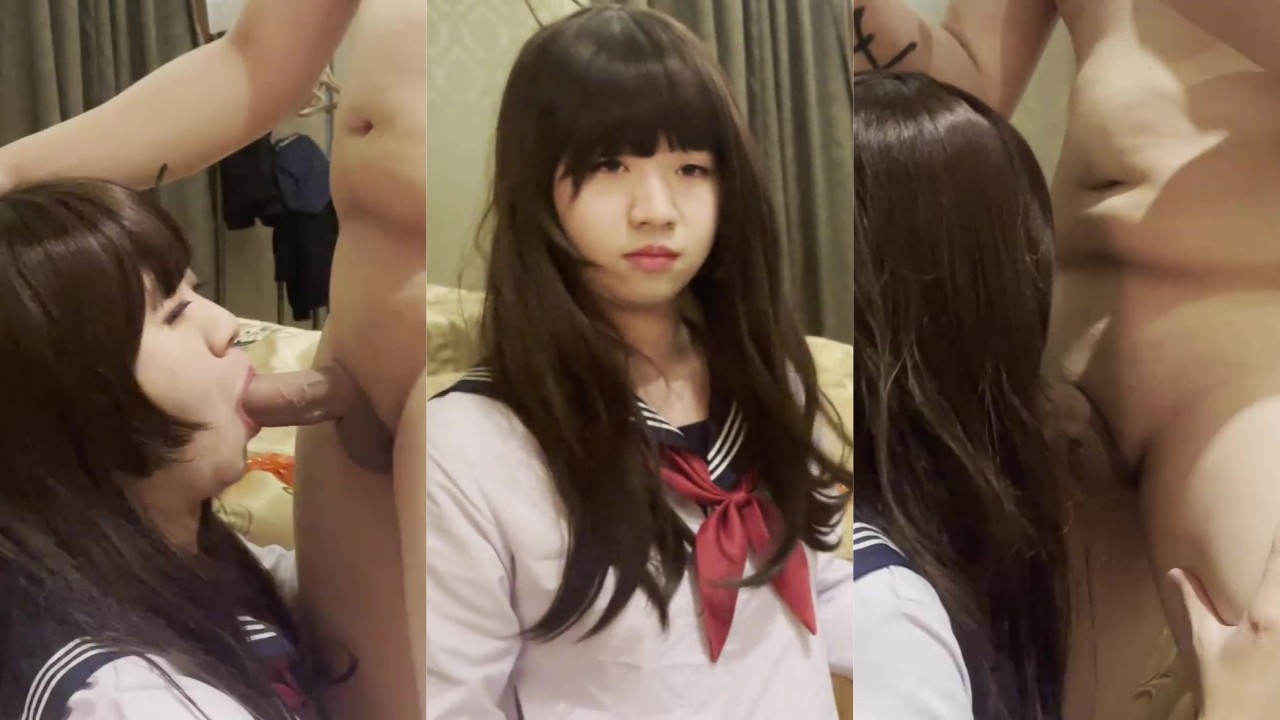 台湾超可爱反差嫩妹 沦为口交工具人被男友暴力插入 这下不得不吃了