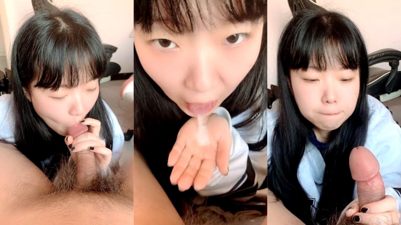 骗写单纯的高中妹妹吃鸡巴就给零花钱 妹妹卖力的口交 被坏哥哥射了一嘴浓稠精液