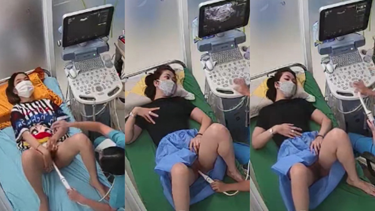 济南妇科医院监控视频流出！估计家里老公鸡巴不够大 这玩意捅一下妹子疼得受不了